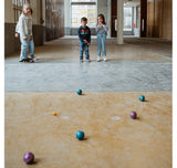 Boules Obut Enfant Indoor Outdoor violet pailleté